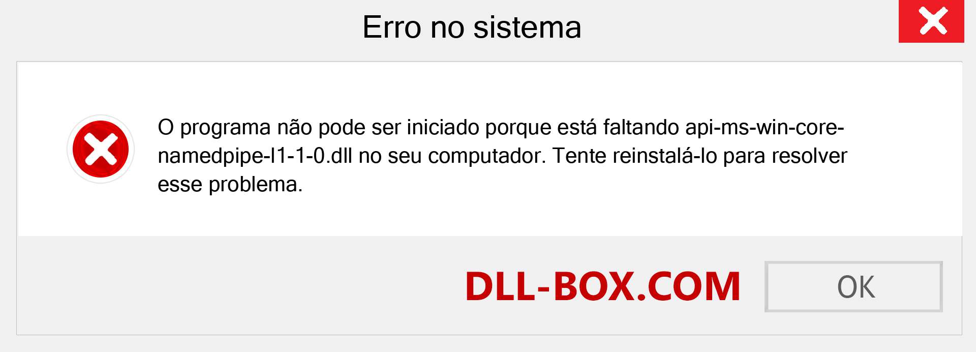 Arquivo api-ms-win-core-namedpipe-l1-1-0.dll ausente ?. Download para Windows 7, 8, 10 - Correção de erro ausente api-ms-win-core-namedpipe-l1-1-0 dll no Windows, fotos, imagens